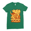 attack Ladies Fitted T-Shirt