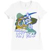 motorbike, love riding my dirtbike 1 Ladies Fitted T-Shirt