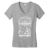 I Don't Need Therapy Just to Go Gardening Women's V-Neck T-Shirt