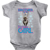 brother of the birthday girl Baby Bodysuit