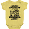 Super Cool Granddad Of A Freaking Awesome Grandson Baby Onesie
