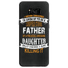 Super Cool Father Of A Freaking Awesome Daughter Samsung Galaxy S8