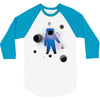 Space Astronot 3/4 Sleeve Shirt