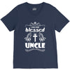 I Am One Blessed Uncle V-Neck Tee