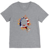 American Flag Q V-Neck Tee