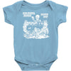 1955 old school hot rod outlaw gasser drag car blower Baby Onesie