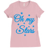 oh my stars adult Ladies Fitted T-Shirt
