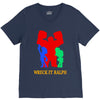 wreck it ralph silhouette V-Neck Tee