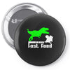 dino fast food  fun Pin-back button