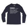 Feminism Noun Long Sleeve Shirts