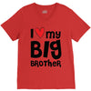 I Love My Big Brother V-Neck Tee