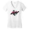 when dinosaurs ruled Women's V-Neck T-Shirt