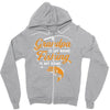 Grandpa Is My Name Fishing Is My Game Zipper Hoodie