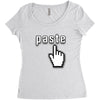 Copy Paste Matching Women's Triblend Scoop T-shirt