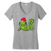 kermit christmas Women's V-Neck T-Shirt