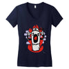 scream (3) Women's V-Neck T-Shirt