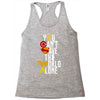 you can't save the world alone Racerback Tank