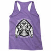 why do we fall, so we can learn to pickup ourselves up black Racerback Tank