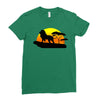 Mufasa and Simba Lion King Ladies Fitted T-Shirt