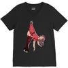 pin up girl V-Neck Tee