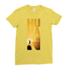 Human Ladies Fitted T-Shirt