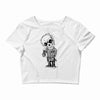 scary boy Crop Top