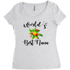 world's best nana Women's Triblend Scoop T-shirt