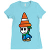 personnage super mario Ladies Fitted T-Shirt