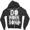 do work son Zipper Hoodie