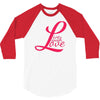 love laugh best trending 3/4 Sleeve Shirt