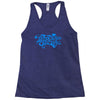 paradise garage sign Racerback Tank