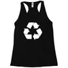recycle symbol Racerback Tank