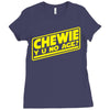 chewie y u no age Ladies Fitted T-Shirt