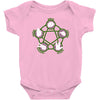 rock paper scissors lizard spock Baby Onesie