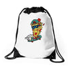 pizza and ranch Drawstring Bags