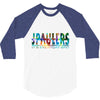 jake paulers cool colors 3/4 Sleeve Shirt