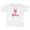 screaming skull Toddler T-shirt