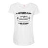 ashtrays are for fags Maternity Scoop Neck T-shirt
