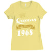 queens are born in 1968 Ladies Fitted T-Shirt
