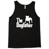 the dogfather  nerd retro der pate godfather fun Tank Top