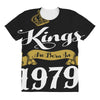 kings are born in 1979 All Over Women's T-shirt