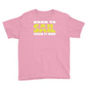 born to sail forced to work Youth Tee