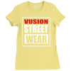 vision street wear Ladies Fitted T-Shirt