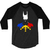 philippine hero batman 3/4 Sleeve Shirt
