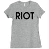 riot t shirt funny t shirt cool tshirt tv t shirt drinking shirt (also Ladies Fitted T-Shirt