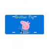 peppa pig brother pig License Plate