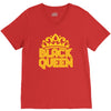 black queen V-Neck Tee