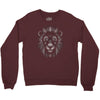 lion face lines Crewneck Sweatshirt