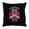 memorial day 2018 911 we will never  fotget Throw Pillow