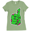 zombie okay Ladies Fitted T-Shirt